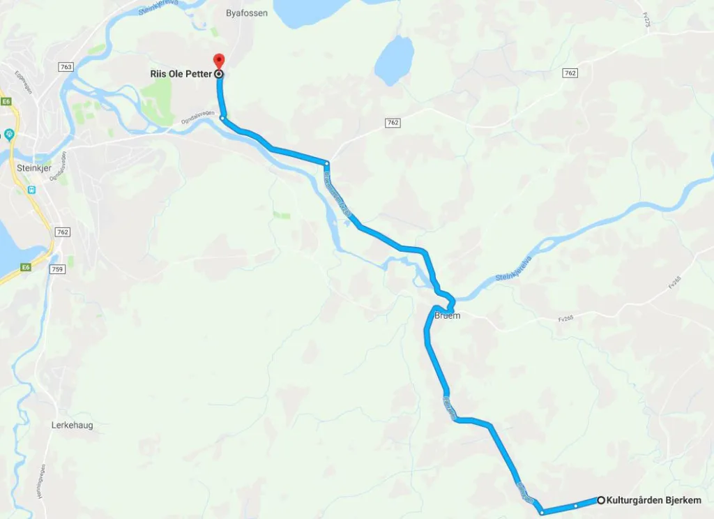 Rise Gård Kart Rise Gård Kart