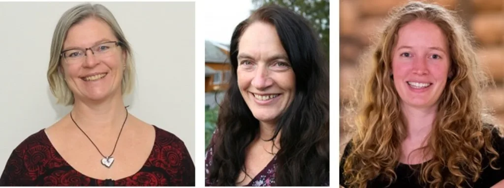 Maud Grøtta, Kirsty Mc Kinnon Marte Guttulsrød Foredragsholderne fra venstre er Maud Grøtta, Kirsty Mc Kinnon og Marte Guttulsrød. (Foto: Maud: Bjørn Steinar Skarbø, Kirsty: Guro Barstad, Marte: Andreas Winter)