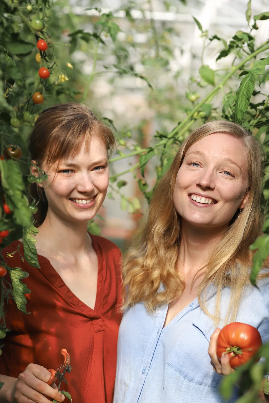 7 IMG 5748 Søstrene Ida og Marthe kommer!