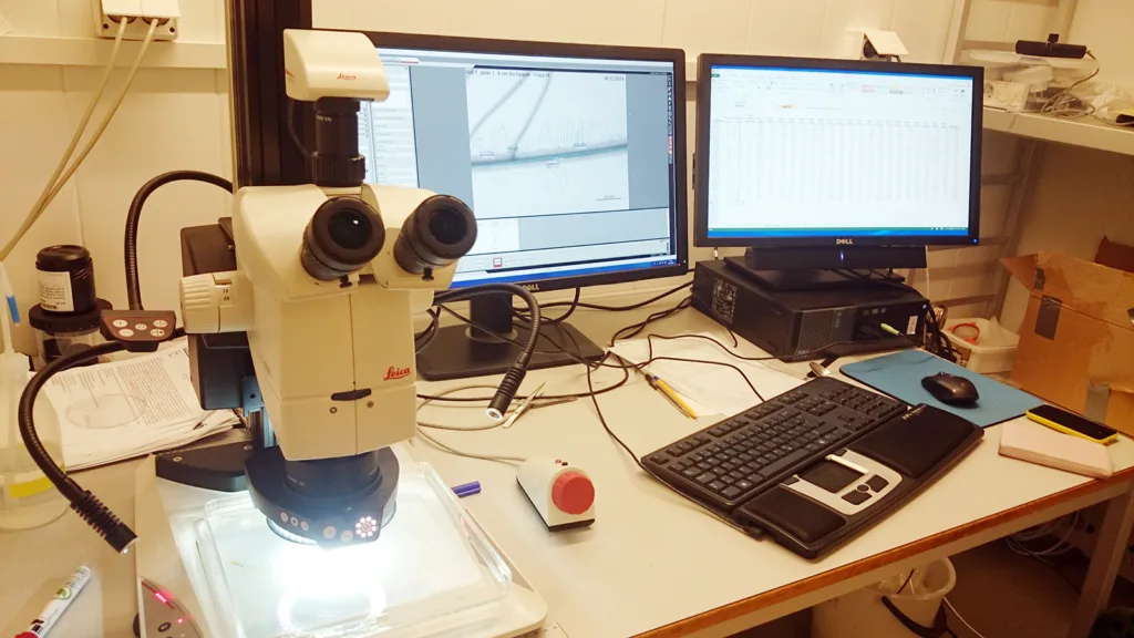 Dsc 0511 Cobra Utstyr for undersøkelser av røtter ved NIBIO avdeling Tingvoll. (Foto: Anne de Boer, NIBIO)
