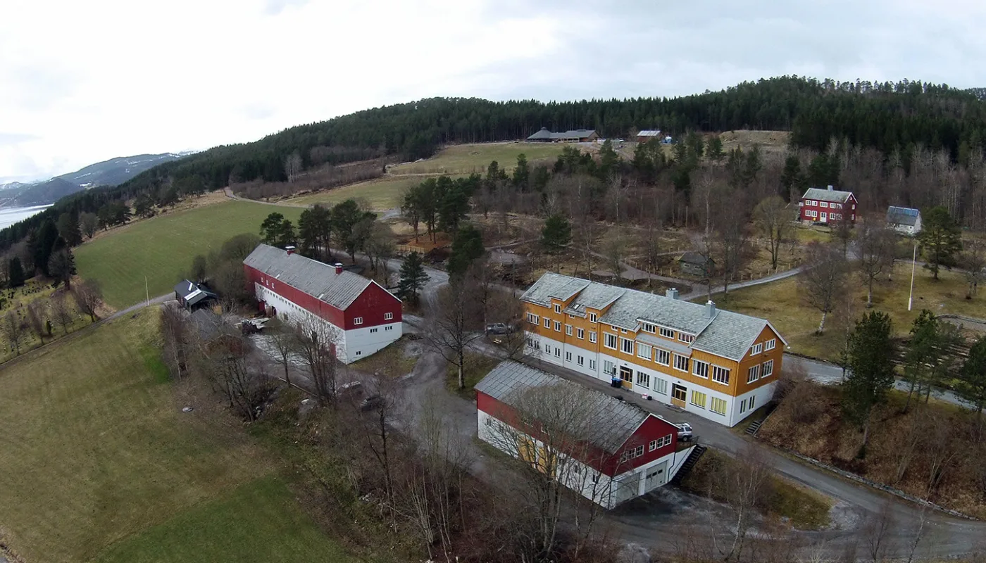 Bilde Norsok Tingvoll Gard er NORSØKs hovedkvarter