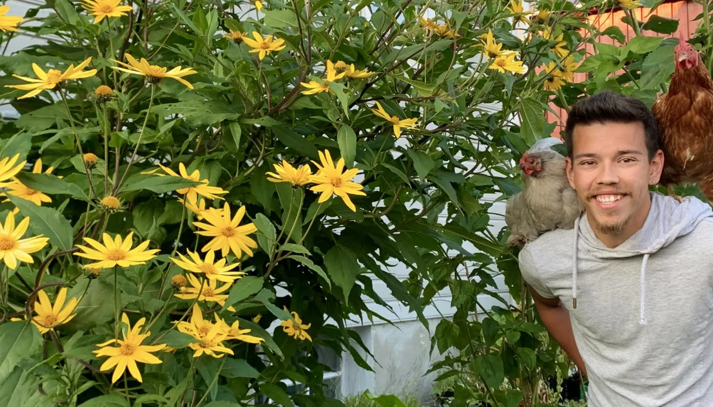 Heading kjokkenhagedagen 2022 Greenfluencer Dennis Asbjørnsen kommer på kjøkkenhagedagen!