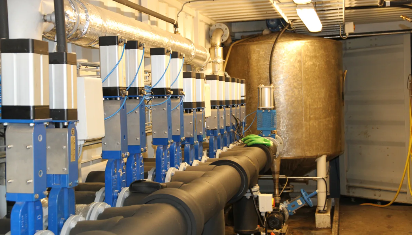 20150216 Img 3014 Testanlegg for biogass. (Foto: Anita Land)